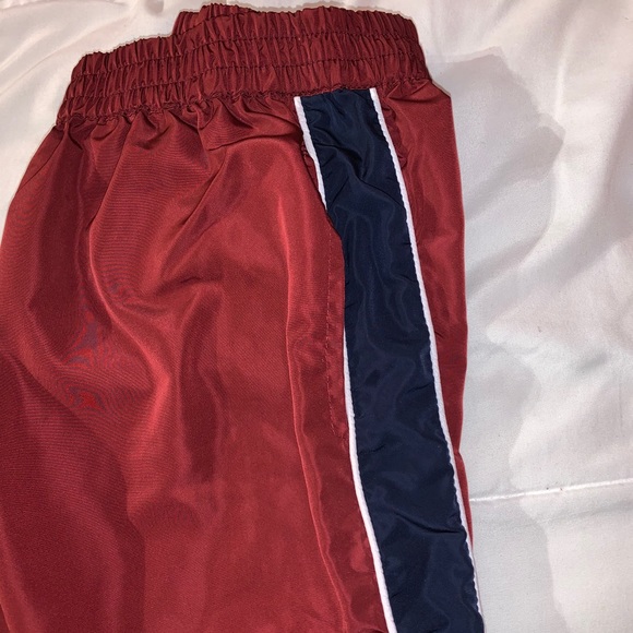 Red Garage Trackpants (Windbreaker material) - Picture 1 of 3